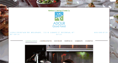 Desktop Screenshot of adourgoodfood.com